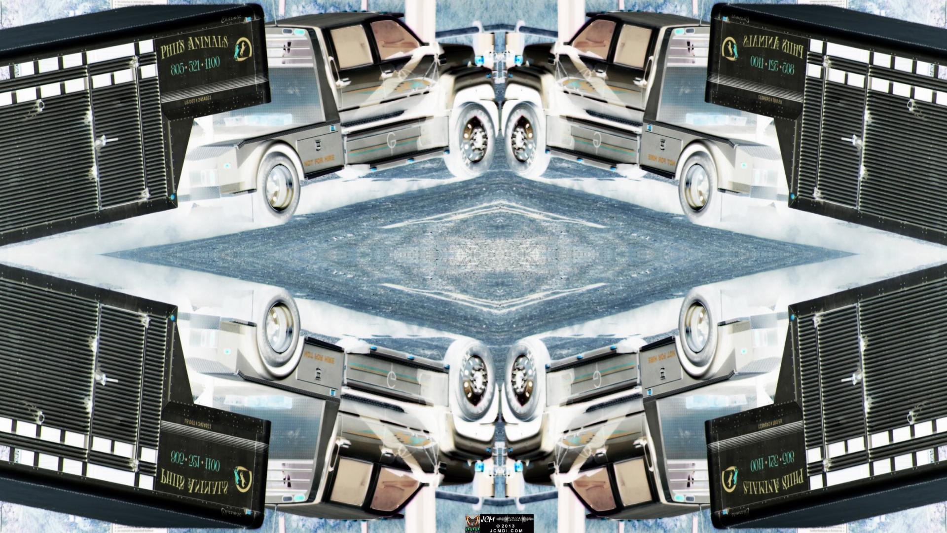 Quadroscopic art made from a Whitney Canyon 100 Mules Event image.